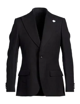 Americana Hombre Negro 50,52 Hombre - Lardini - FashionsVida