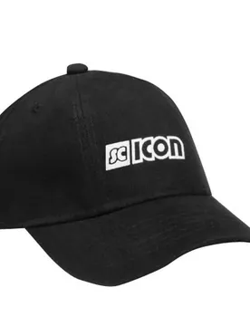 Cappellino Con Visiera Black / White