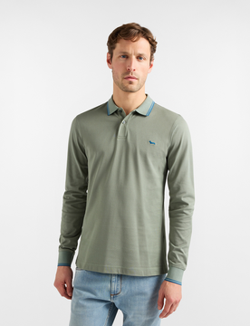 Harmont&blaine polo uomo verde