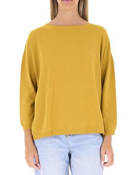 Maglia in viscosa SENAPE UNI