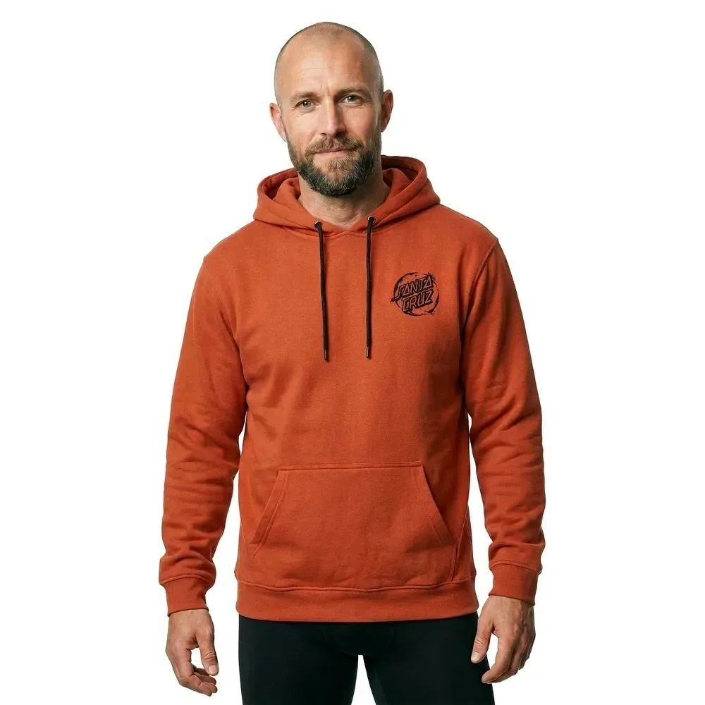 Sweat à Capuche Erode Dot Mono Terracotta M - Santa Cruz - FashionsVida
