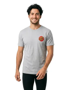 T-shirt à Manches Courtes Classic Dot Chest Mist XL