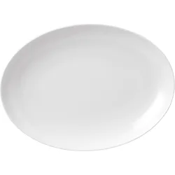 Fuente oval redondeada Bone China Essential