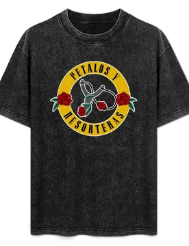 Petalos y Resorteras la banda T-Shirt Classic Graphic Short Sleeve Top - Aliexpress - FashionsVida