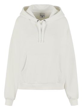 Small Signature Essential Hoodie Off White XL Damen