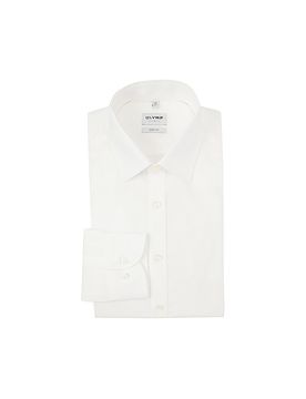Camisa Body Fit Manga Extralarga blanco 38
