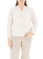 Maglione misto lana COLLECTION GRIGIO GHIACCIO XXL