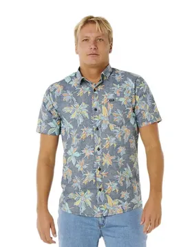Chemise à Manches Courtes Sessions Dark Navy S