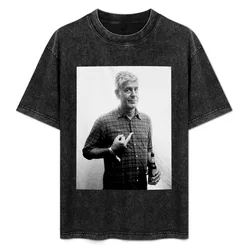 Middle Finger and Drinking Beer T-Shirt Fashion Graphic Tee for Men