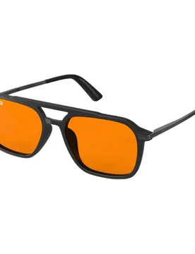 Lunettes De Soleil Nor Reset Black Orange/CAT1 Homme - Bikkoa - FashionsVida
