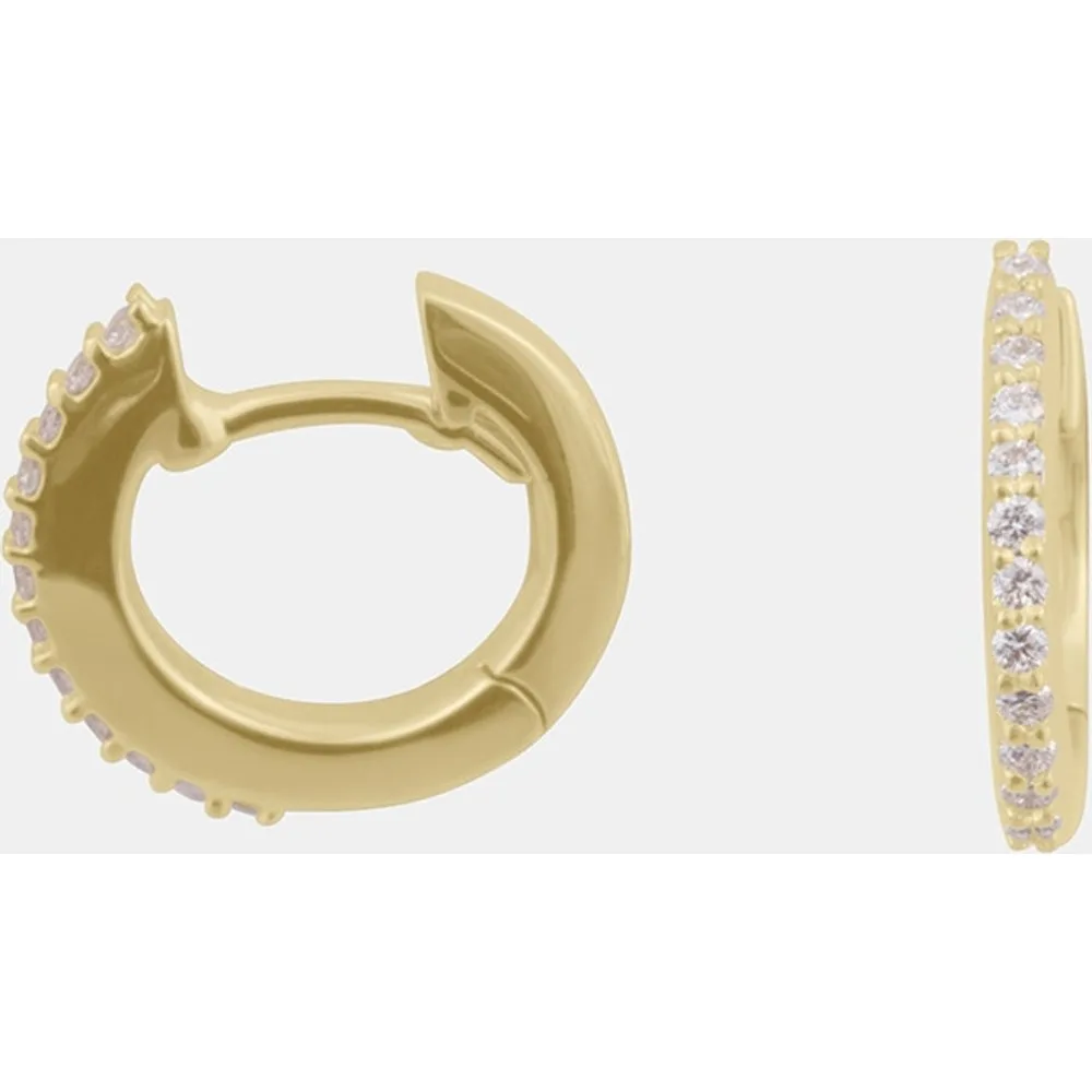 Pendientes de oro y diamantes - El Corte Inglés - FashionsVida
