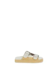 Ciabatte in pelle scamosciata BEIGE 39
