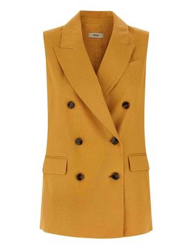 Herno Gilet di lino