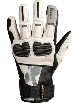 Guanti Moto Venture-STX-Z 1.0 Nero - Grigio Freddo taglia 4XL - iXS - FashionsVida