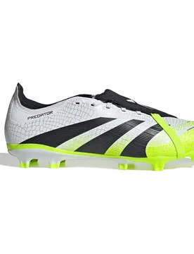 Chaussures De Football Predator League Fold-over Tongue Fg/mg Ftwr White / Core Black / Lucid Lemon EU 44 2/3