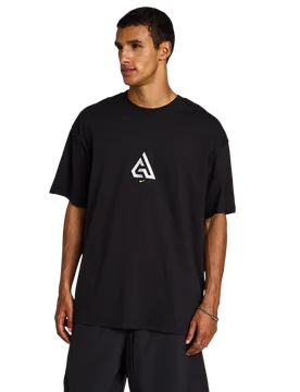 Giannis Herren T-Shirts - Schwarz - Größe XL - Baumwoll-Jersey Black XL - Nike - FashionsVida