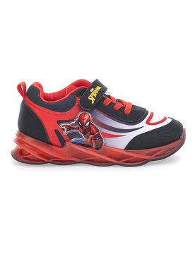 Sneakers Rosse e Nere Con Velcro R1310515T 29