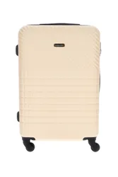 Trolley grande crema rigido con 4 ruote PR169/G