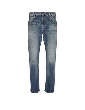 Jeans Straight Fit AIDEEN AGED azul 33/L32