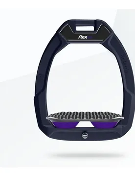 Sicherheitssteigbügel Reiten Endurance Marine/Grau/Violett Safe-On - Bleu - unisex - Size: TU - Flex-On - FashionsVida