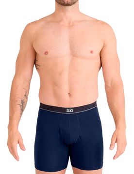 Essential cotton boxer calzoncillo térmico Marino (L)