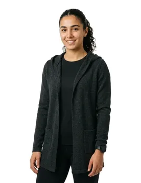 Cardigan Doffy Open Black XL