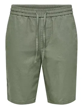ONSLINUS 0007 COT LIN SHORTS NOOS male
