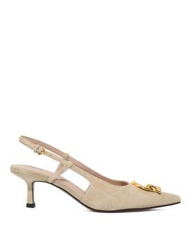 Scarpe Slingback C-Me In Suede Sandshell