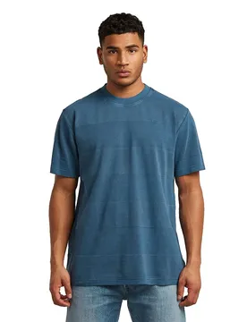T-shirt à Manches Courtes D28907-e504 Rank Blue Gd 2XL
