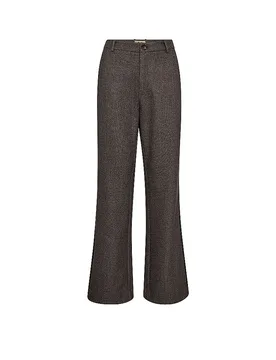 Pantaloni a zampa MMRHYSSISSE beige 42 - Mos mosh - FashionsVida