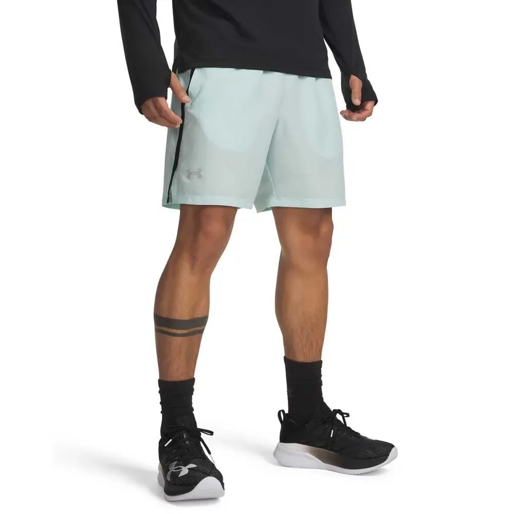 Pantaloni Corti Launch 7´´ Green L - Under armour - FashionsVida