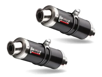 Terminali Gp Acciaio Nero Ducati Monster 795 2012-2014