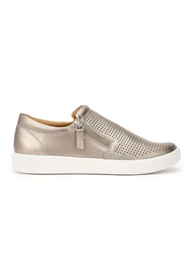 Daisy Women's Wide Fit Leather Trainer - - Size: 5.5 - Hotter - FashionsVida