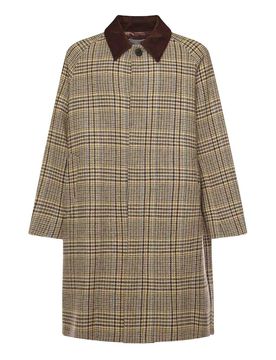 Amaranto Cappotto in misto lana