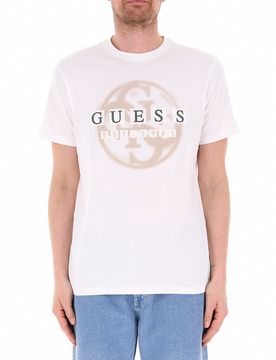 Guess T-shirt girocollo AVORIO XL