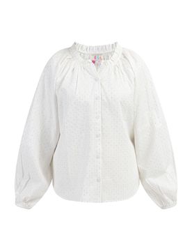 IZIA Blusa plata / blanco
