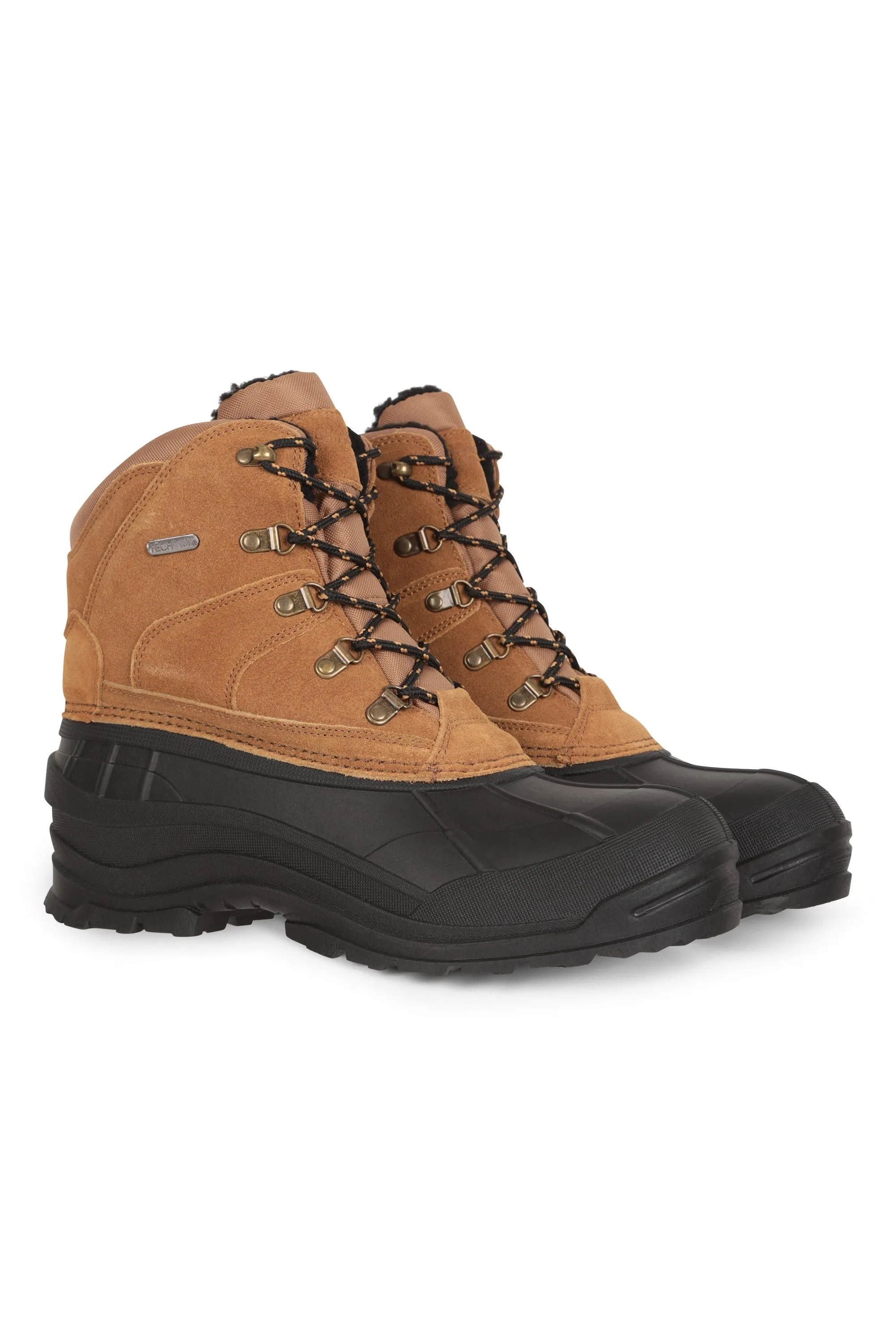 Range Mens Snow Boots - Beige - Beige - Size: 9 - Mountain Warehouse - FashionsVida