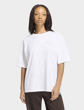 Womens T-shirt Floral Gfx - Bianco, bianco bianco Donna taglia 2XS