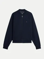 Basic Sweatjacke Blau L