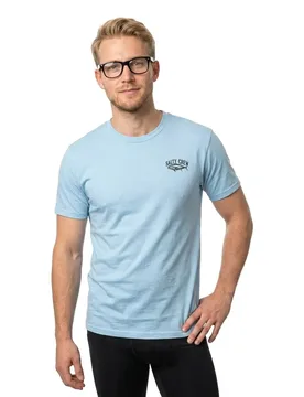 T-shirt à Manches Courtes Bitmap Classic Clear Sky 2XL - Salty Crew - FashionsVida