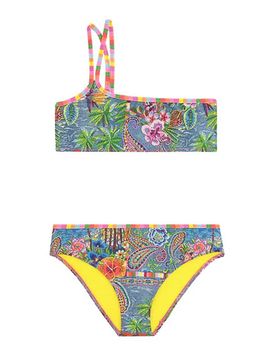 Bikini Monospalla Con Stampa