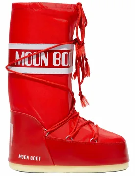 Bottes après-ski - Moon Boot Icon Nylon Red - Taille 23-26 - Rouge - Moonboot - FashionsVida