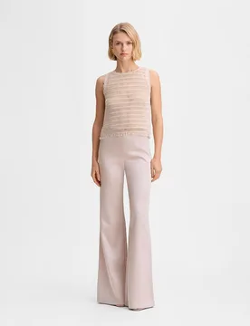 Simorra - Pantalón palazzo satén - Simorra - FashionsVida