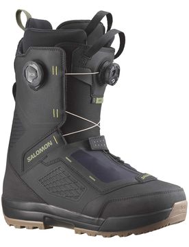 Snowboard Boots Echo Dual Boa Wide Black/Deep Lichen Green für Herren aus Wolle Größe 40,5 schwarz