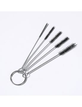 Reinigungsbürsten-Set, 5-teilig silber schwarz