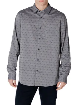 Guess Herren Hemd Grau 485092