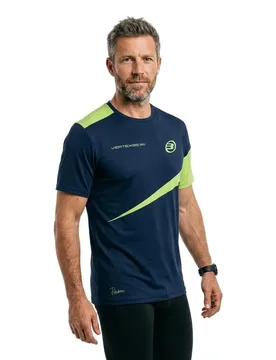 Cardona 26v Short Sleeve T-shirt Deep Ocean XL - Bullpadel - FashionsVida