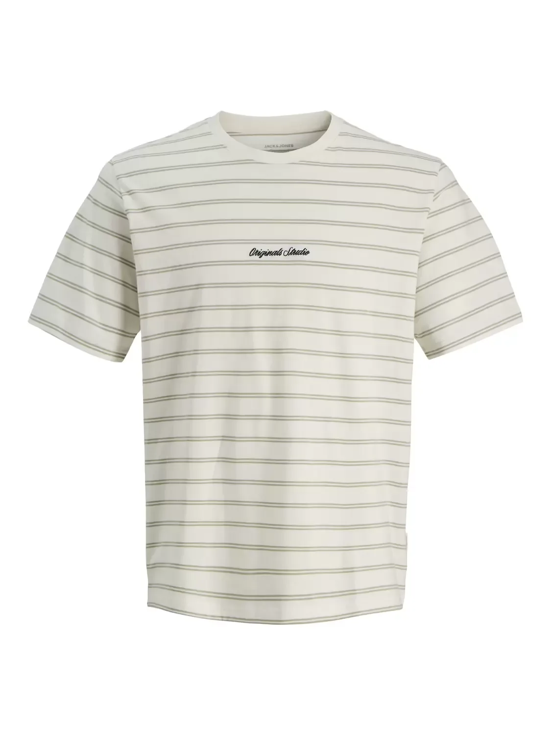 JORNORREBRO STRIPE TEE SS CN LN ale - M - FashionsVida