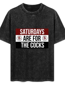 Saturdays are for the cocks T-Shirt Fashion Letter Print T-Shirt - Aliexpress - FashionsVida