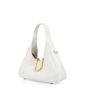 CAIN Ledertasche - Hobo weiss damen